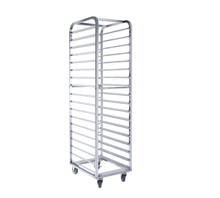 18 Layers Stainless Steel Trolley