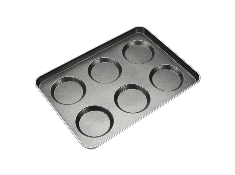 6-molds cake tray